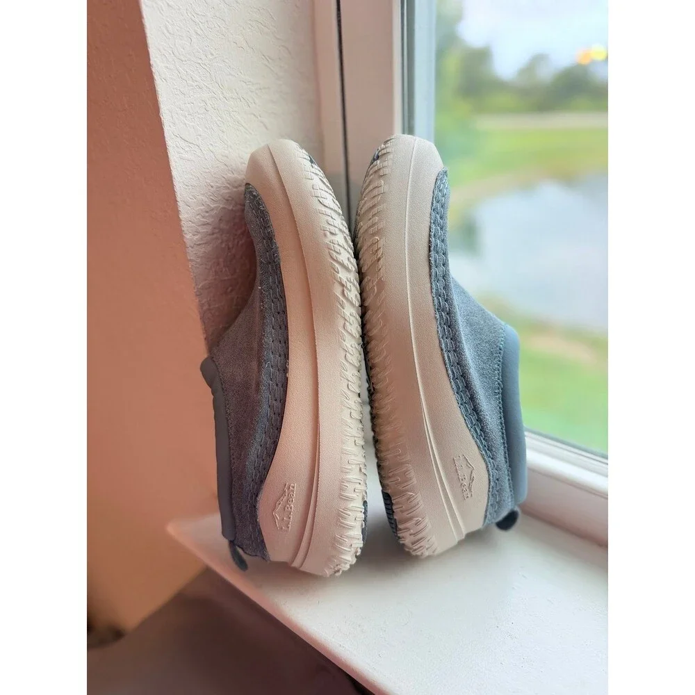 L.L. Bean Women’s Wicked Good Max Slippers in Cadet Blue Size 8 NWOT! - Picture 9 of 12